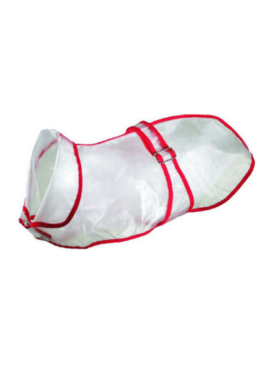 Flamingo Haină Pentru Câini Impermeabilă Transparentă Mici Cu Lungimea Spatelui 50 Cm