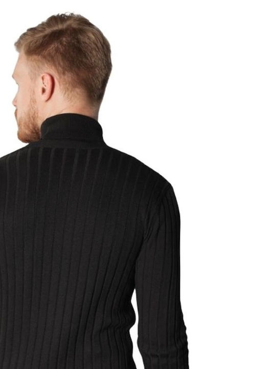 Men's Sweater Turtleneck BLACK