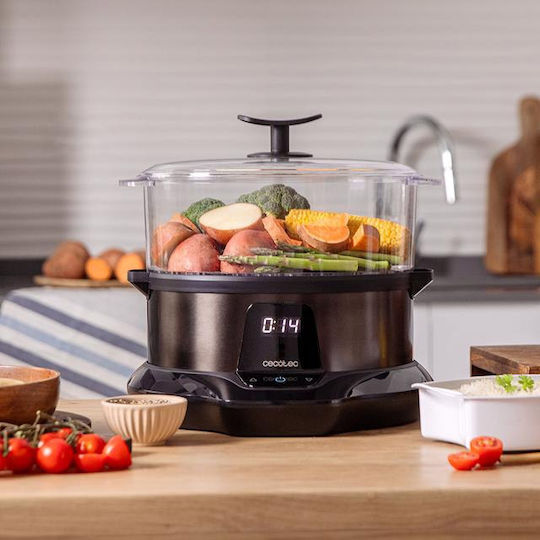 Cecotec Vapovita 3000 Food Steamer with 3 Steaming Decks 1lt