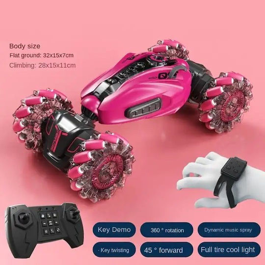 Jiahua Remote Controlled Car Stunt Pink
