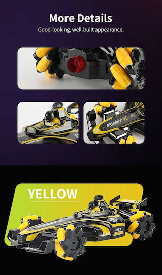 Jiahua Remote Controlled Car Stunt 4WD Yellow