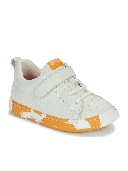 RUNNER FOUR Kids Sneakers with Scratch White
