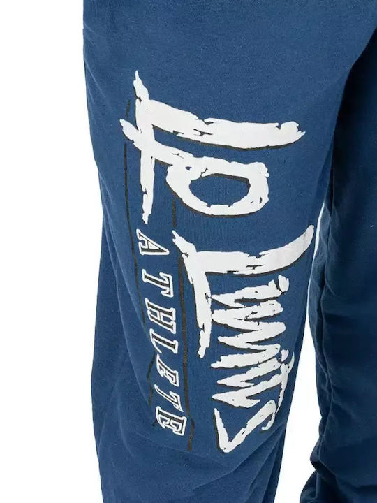 LpLimits Ottomix Παντελόνι Φόρμας χωρίς Λάστιχο Royal Blue