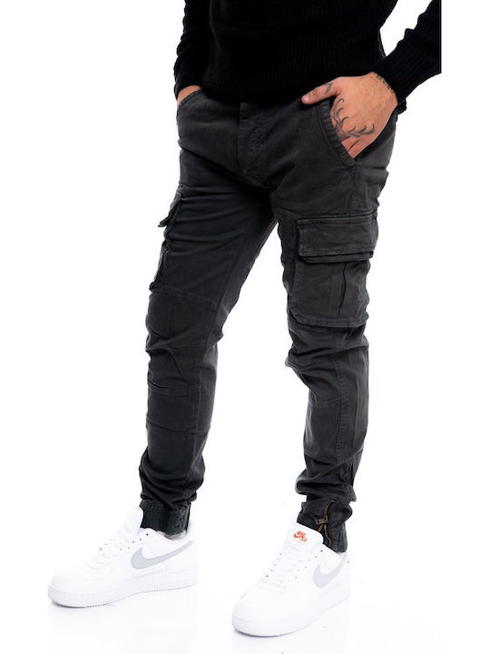 Herrenhose Cargo Grau
