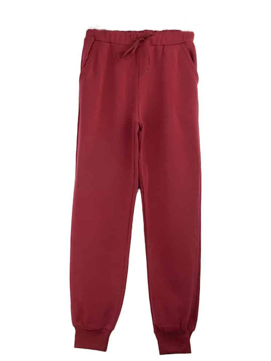 Topaki Topaki Damen Schlafanzug Set Baumwollrot Winter