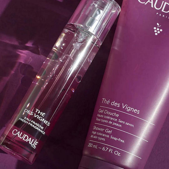 Caudalie Caudalie Thé Des Vignes Schaumbad in Gel mit Aloe Vera und Duftpulver 200ml