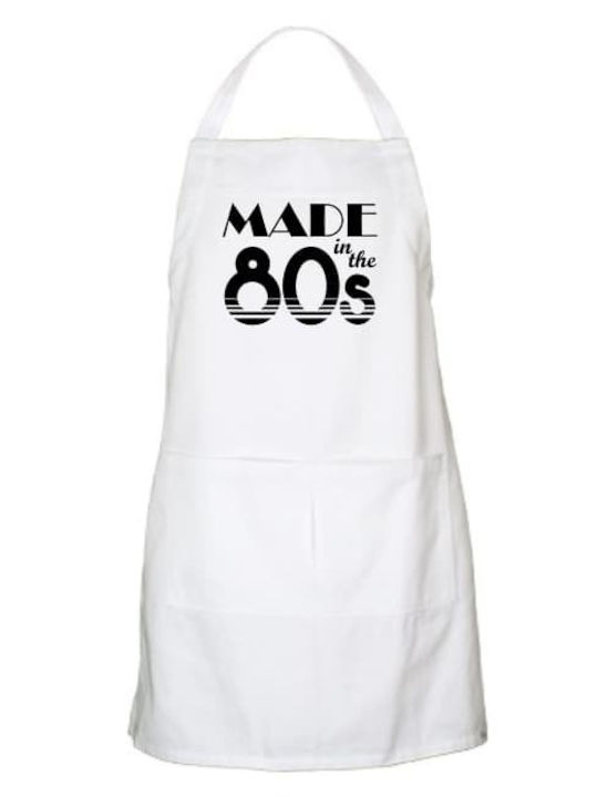 Kitchen apron Made in the 80s - Black