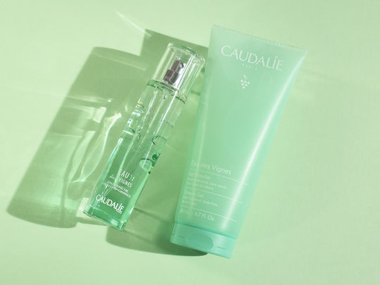 Caudalie Eau Des Vignes Αφρόλουτρο σε Gel με Άνθρακα & Άρωμα White Musk 200ml