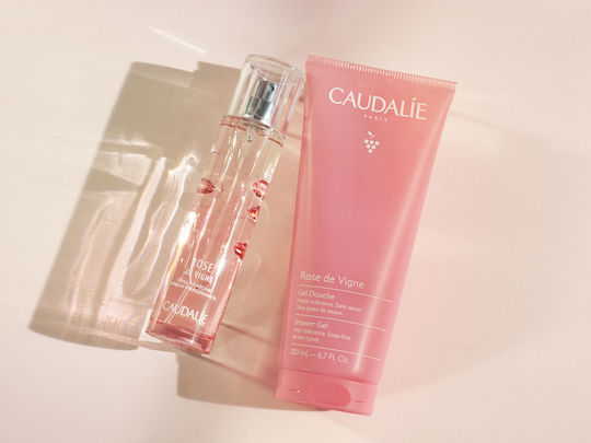 Caudalie Rose De Vigne Αφρόλουτρο σε Gel με Aloe Vera & Άρωμα Τριαντάφυλλο 200ml