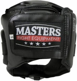 Sport Masters Κάσκα Πυγμαχίας Ενηλίκων Κλείστού Τύπου Μαύρη