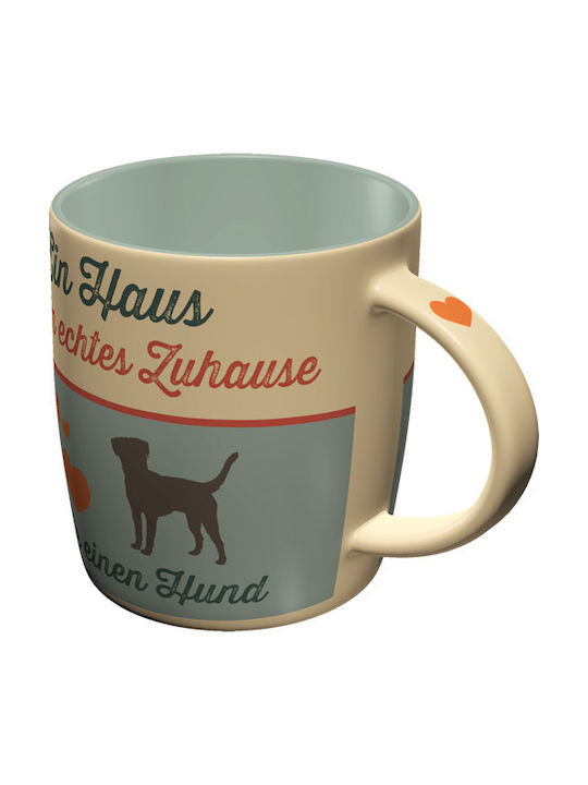 Nostalgic Art PfotenSchild - Ein Haus ist kein echtes Zuhause Ceramic Cup 43041