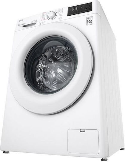 LG Пералня Инверторен пряко 8кг с Парна Технология 1400 Оборота AI DD F4WV308S3U