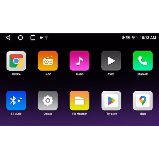 Digital IQ Автомобилна Аудио Система (Блутут/USB/WiFi/GPS/Apple-Carplay/Android-Auto) с Тъчскрийн 10"