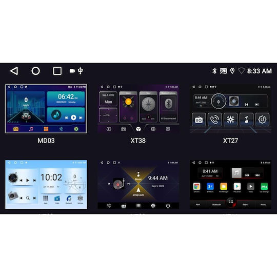 Digital IQ Car Audio System for Nissan Sunny 2015-2016 (Bluetooth/USB/WiFi/GPS/Apple-Carplay/Android-Auto) with Touch Screen 10"