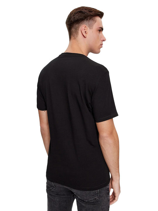 Guess M Ss Men's Short Sleeve Blouse Black