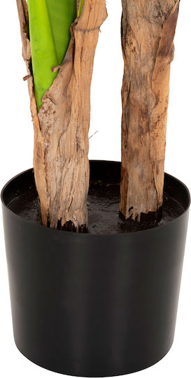 Plantă Artificială în Ghiveci Mic Musa Green Freebox