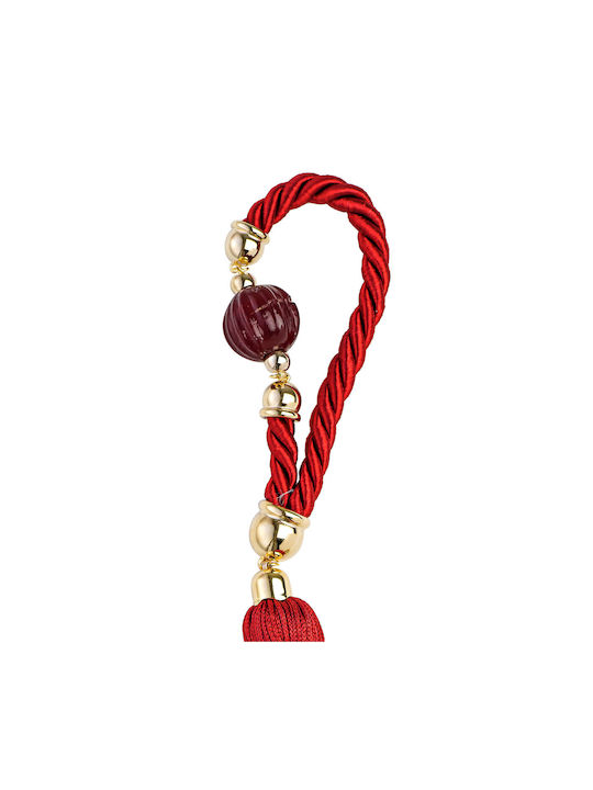 Kiriakos Gofas Hängend Glücksbringer Bäumchen Rot aus Metall 7.5x37cm 1Stück