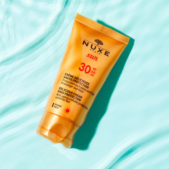 Nuxe Sun Delicious Cremă De Față Solară Waterproof SPF30 50ml