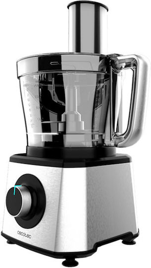 Cecotec Paprika 2000 Multifunktions-Food-Prozessor 2000W mit Behälter 3.5Es Silber