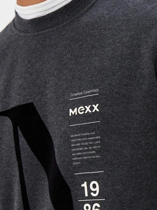 Mexx Men's Sweatshirt Charcoal.