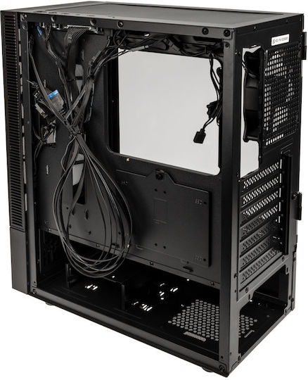 Kolink Observatory MX Mesh ARGB Gaming Midi Tower Computer Case with Side Window Black