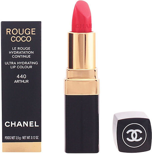 Chanel Rouge Coco Ultra Hydrating Lip Colour Lipstick Sheer 440 Arthur 3.5gr