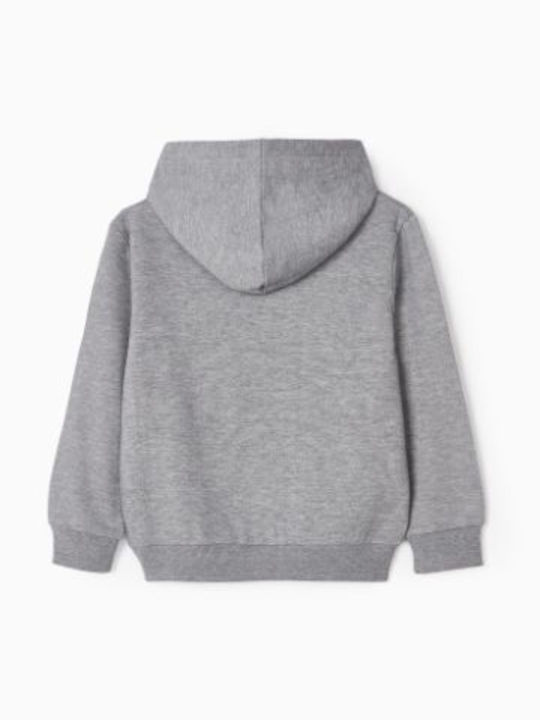 Zippy Kids Sweatshirt with Hood Gray