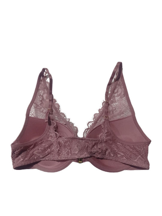 Triangle Triangle Bra with Light Padding SHADOW