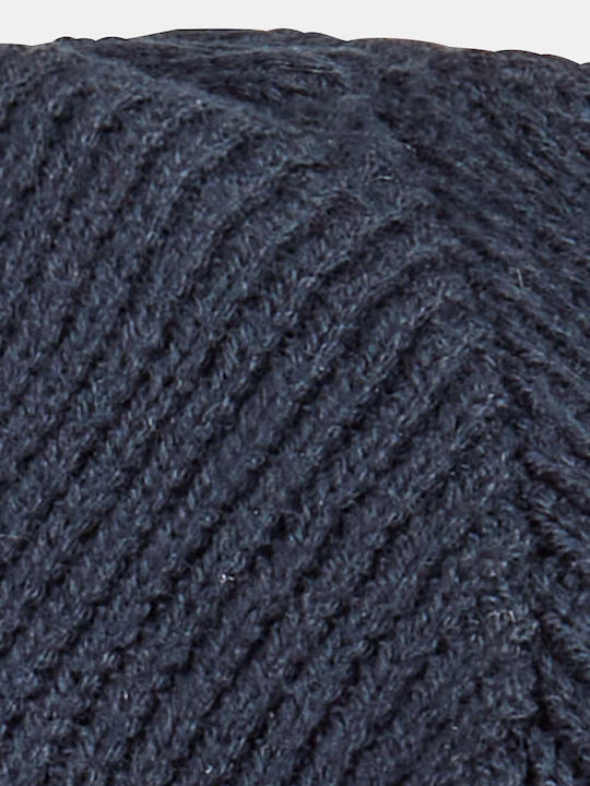 Beanie Ανδρικός Σκούφος Πλεκτός σε Navy Μπλε χρώμα