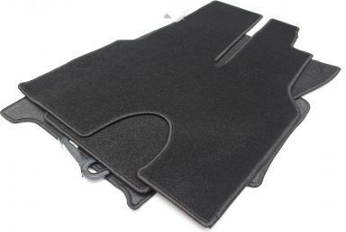 Petex Set Front and Back Car Mats 2 Pieces for Mercedes-Benz Sprinter 1995-2000 Black