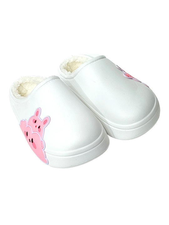 Giardino D'Oro Kids Slippers White