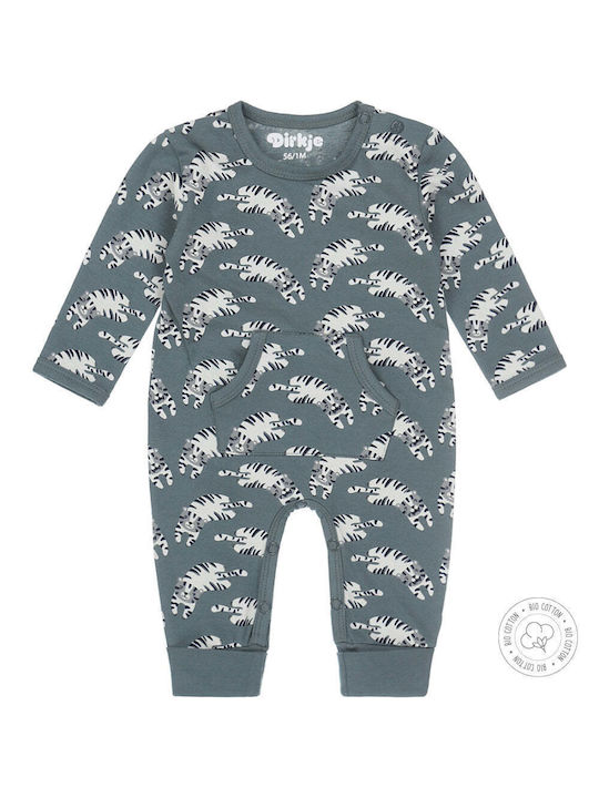 Dirkje Set Baby Strampler Gray