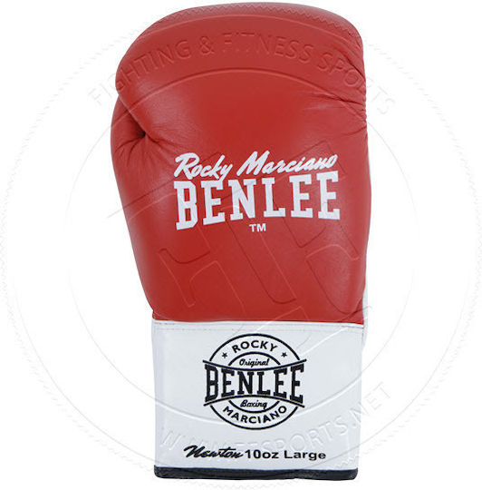 Benlee Boxhandschuhe Leder für Kampf Rot