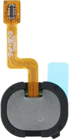 Flex Cable with Amprentă digitală in Negru color for Galaxy A21s
