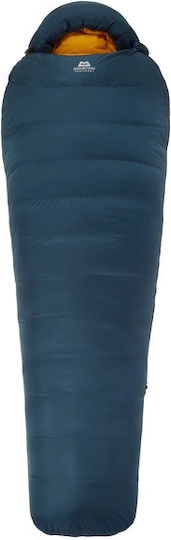 Mountain Equipment Sleeping Bag Μονό Helium 800 Long Majolica Blue