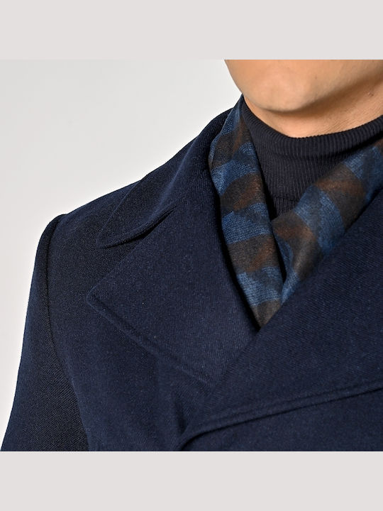 Herren Mantel Blue