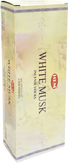 Hem Fragrance Sticks with Fragrance White Musk 25/3CM 40gr