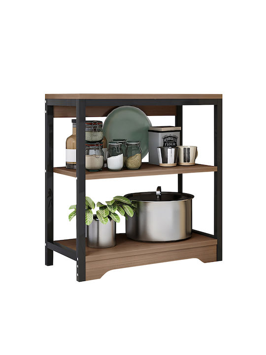 ArteLibre Kitchen Rack in Brown Color 60x30x66cm