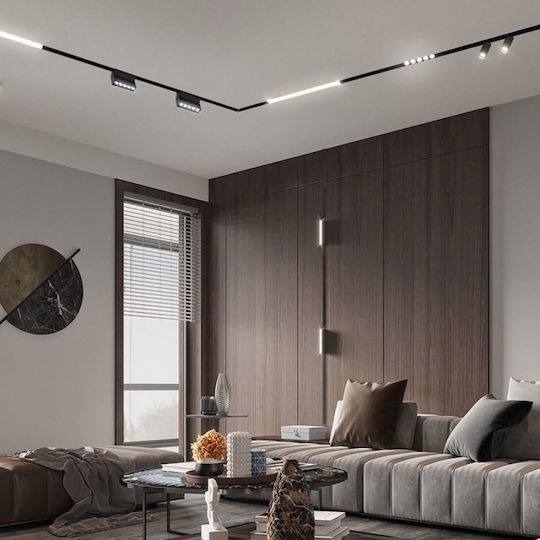 Interlight Commercial Linear LED Ceiling Light 6W Warm White