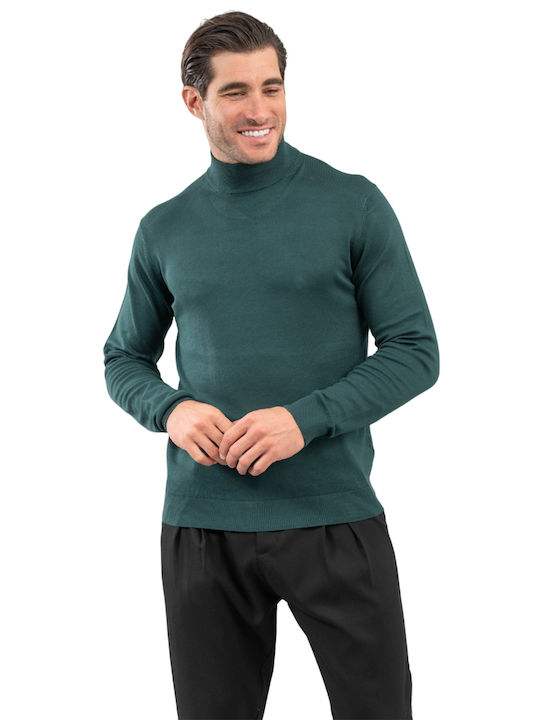 Vittorio Artist Vittorio Herren Langarm-Pullover Green