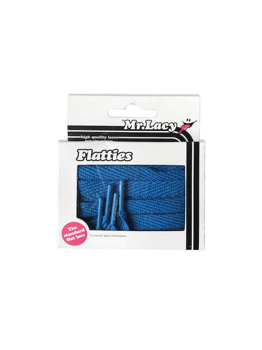Mr.Lacy Shoelaces Blue 2pcs 130cm