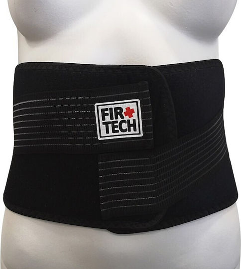 Firtech Elastisch Gürtel Taille Höhe 16cm in Schwarz Farbe 48128
