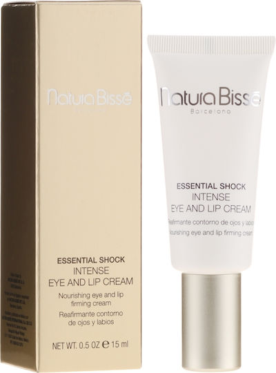 Natura Bisse Essential Shock Cremă de Ochi și Buze pentru Anti-îmbătrânire cu Factor de Protecție Solară 15 SPF 15ml
