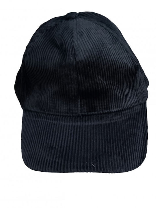 Afoi Giannakopouloi Fabric Hat Corduroy Black