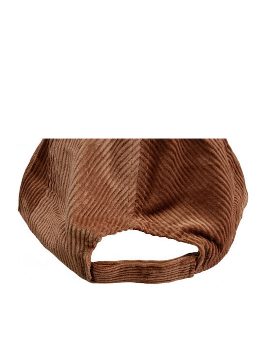Afoi Giannakopouloi Fabric Men's Hat Corduroy Black