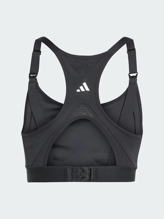 adidas Powerimpact Μπουστάκι Εγκυμοσύνης & Θηλασμού με Clips Μαύρο