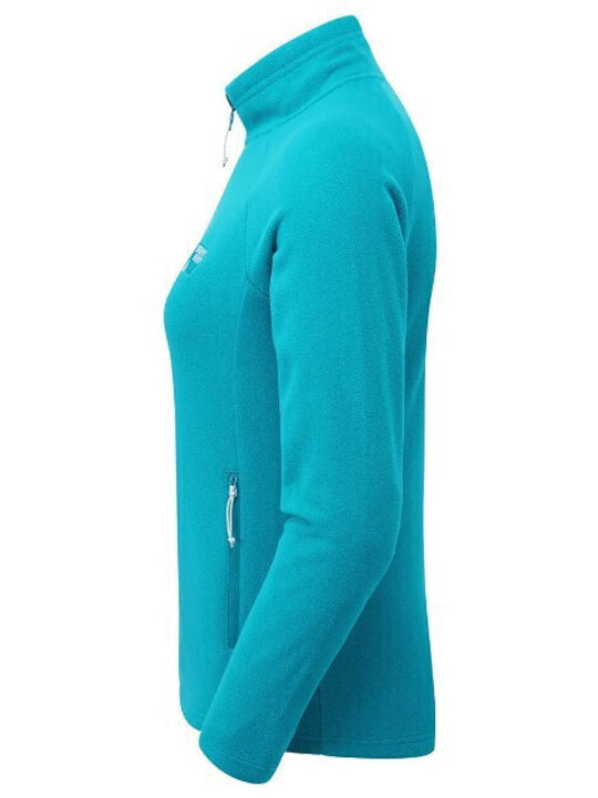 Fleece Damen Jacke Blue Lagoon