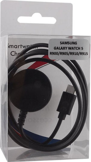 Volte-Tel Wireless Charger with Charging Cable Type C Wearable Charger Samsung Galaxy Watch 5/6 Blackς