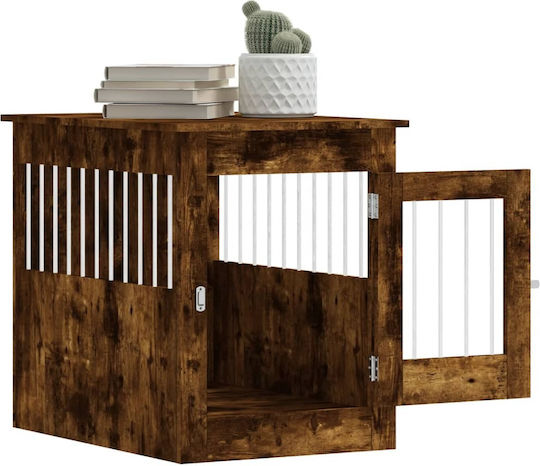 vidaXL Dog Wire Crate 55x80x68cm