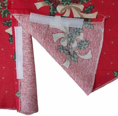 Christmas Tree Apron Red